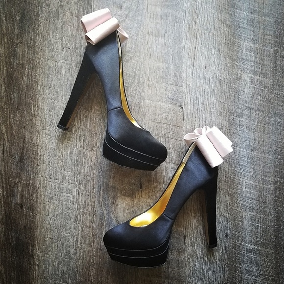 🌟HP🌟TED BAKER OAKER ORIGAMI BOW HEELS - Picture 3 of 8